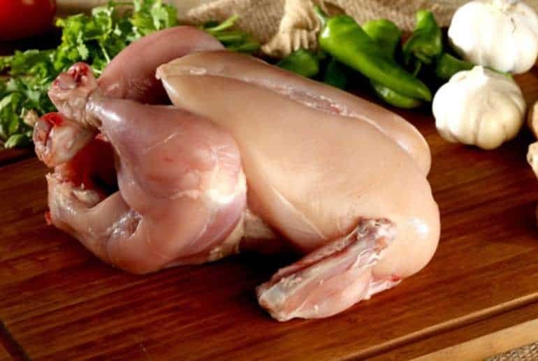 Whole Chicken Without skin